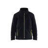 BLAKLADER 5206 Fleece Sweater Black / Hi-Vis Yellow (Children) in Micro Fleece – product display image