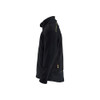 BLAKLADER 5206 Fleece Sweater Black / Hi-Vis Yellow (Children) in Micro Fleece – alternate side view