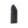 BLAKLADER 3415 T-Shirt Mid Grey (Men) in UV-Protective Stretch Polyester Jacquard Knit – side view; Features Functional knitted; Moisture wicking; Stretchy; UV protected