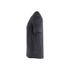 BLAKLADER 3415 T-Shirt Mid Grey (Men) in UV-Protective Stretch Polyester Jacquard Knit – alternate side view; Features Functional knitted; Moisture wicking; Stretchy; UV protected