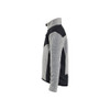 BLAKLADER 5207 Softshell Jacket Grey Melange / Black (Children) in Knitted Polyester – alternate side view; Stretch true