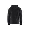 BLAKLADER 3366 Craftsman Hoodie Black (Men) in Cotton French Terry – front view; Holster Pockets false, Features 100% cotton; Kangaroo pocket