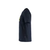 BLAKLADER 9215 Craftsman T-Shirt Dark Navy Blue / Hi-Vis Yellow (Men) in Lightweight Cotton Single Jersey – alternate side view; Holster Pockets false, Features 100% cotton