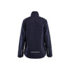 BLAKLADER 4070 Jacket Navy Blue (Women) in Inherent Flame-Resistant Ripstop – front view; Features Inherent flame resistant; Ripstop; Extended back; Reflective details