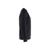 BLAKLADER 3477 Flame Resistant Sweater Black (Men) in Inherent Flame-Resistant Fleece – side view; Features Inherent flame resistant; Antistatic quality; Soft, brushed inner