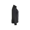 BLAKLADER 3419 Shirt Black / Red (Women) in Polyester Pique Fleece – side view; Features Soft, brushed inner
