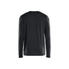 BLAKLADER 3538 T-Shirt Black (Men) in Merino Wool – front view; Features Moisture wicking; Merino wool; Naturally antibacterial; Body-hugging fit