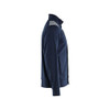 BLAKLADER 3453 Flame Resistant Sweater Navy Blue (Men) in Inherent Flame-Resistant Fleece – side view; Features Inherent flame resistant; Antistatic quality; Soft, brushed inner; Metal free