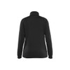 BLAKLADER 3419 Shirt Black / Dark Grey (Women) in Polyester Pique Fleece – front view; Features Soft, brushed inner