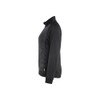 BLAKLADER 3419 Shirt Black / Dark Grey (Women) in Polyester Pique Fleece – alternate side view; Features Soft, brushed inner
