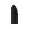 BLAKLADER 9215 Craftsman T-Shirt Black / Hi-Vis Yellow (Men) in Lightweight Cotton Single Jersey – side view; Holster Pockets false, Features 100% cotton