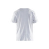 BLAKLADER 3625 T-Shirt White in Cotton Single Jersey 150 gsm – front view