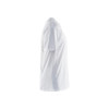 BLAKLADER 3625 T-Shirt White (Men) in Cotton Single Jersey 150 gsm – side view; Features 100% cotton