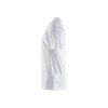 BLAKLADER 3625 T-Shirt White (Men) in Lightweight Cotton Single Jersey – alternate side view; Features 100% cotton