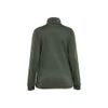 BLAKLADER 3419 Shirt Autumn Green / Black (Women) in Polyester Fleece – front view; Features Soft, brushed inner