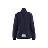 BLAKLADER 4442 Softshell Jacket Navy Blue (Women) in Flame Resistant 3-Layer Softshell – front view; Features 3-layer softshell; Inherent flame resistant; Arc rating APC 2; Wind- and waterproof material