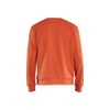BLAKLADER 3596 Sweater Orange / Rust (Men) in Cotton – front view; Features Moisture wicking; Temperature regulating