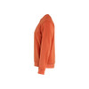 BLAKLADER 3596 Sweater Orange / Rust (Men) in Cotton – alternate side view; Features Moisture wicking; Temperature regulating