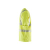 BLAKLADER 3480 High Vis T-Shirt Hi-Vis Yellow (Men) in Inherent Flame Resistant Jersey – side view; Features Inherent flame resistant; Antistatic quality; UV protected