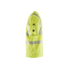 BLAKLADER 3480 High Vis T-Shirt Hi-Vis Yellow (Men) in Inherent Flame Resistant Jersey – alternate side view; Features Inherent flame resistant; Antistatic quality; UV protected