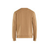 BLAKLADER 3596 Sweater Light Nougat (Men) in Cotton – front view; Features Moisture wicking; Temperature regulating