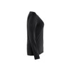 BLAKLADER 3539 T-Shirt Black (Women) in Merino Wool – side view; Features Moisture wicking; Merino wool; Naturally antibacterial; Body-hugging fit
