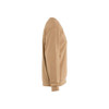 BLAKLADER 3534 Sweater Light Nougat (Men) in Cotton French Terry 320 gsm – side view; Features 100% cotton