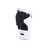 BLAKLADER 1773 Painter Short White / Black in 2-Way Stretch PolyCotton – side view; Holster Pockets false
