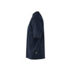 BLAKLADER 3429 T-Shirt Dark Navy Blue (Men) in Cotton Single Jersey 180 gsm – alternate side view; Features 100% cotton; Loose fit, Fit Relaxed