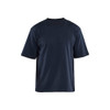 BLAKLADER 3429 T-Shirt Dark Navy Blue (Men) in Cotton Single Jersey 180 gsm – product display image; Features 100% cotton; Loose fit, Fit Relaxed