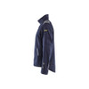 BLAKLADER 4407 Jacket Navy Blue (Men) in Inherent Flame-Resistant Ripstop – alternate side view; Features Inherent flame resistant; Adjustable cuffs; Ripstop; Extended back