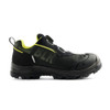 BLAKLADER 2477 Safety Shoe Black / Hi-Vis Yellow (Unisex) in ETPU (Fully waterproof; Freelock solution; Composite toe cap; Textile nail penetration protection in PS standard) – product display image