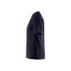 BLAKLADER 3625 T-Shirt Dark Navy Blue (Men) in Cotton Single Jersey 150 gsm – alternate side view; Features 100% cotton