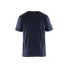 BLAKLADER 3625 T-Shirt Dark Navy Blue (Men) in Cotton Single Jersey 150 gsm – front view; Features 100% cotton
