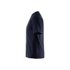 BLAKLADER 3625 T-Shirt Dark Navy Blue (Men) in Cotton Single Jersey 150 gsm – alternate side view; Features 100% cotton
