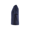 BLAKLADER 3625 T-Shirt Navy Blue in Cotton Single Jersey 150 gsm – alternate side view