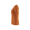 BLAKLADER 3431 Short Sleeve T-Shirt Rust (Women) in Cotton Single Jersey 150 gsm – alternate side view; Holster Pockets false, Features 100% cotton