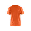 BLAKLADER 3525 Short Sleeve T-Shirt Orange (Men) in Cotton Single Jersey 150 gsm – front view