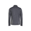 BLAKLADER 3548 Sweater Black Melange (Men) in Polyester Fleece – front view; Features Soft, brushed inner; Reflective details