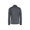 BLAKLADER 3548 Sweater Black Melange (Men) in Polyester Fleece – front view; Features Soft, brushed inner; Reflective details