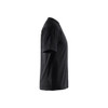 BLAKLADER 3625 T-Shirt Black in Cotton Single Jersey 150 gsm – side view
