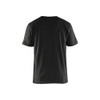 BLAKLADER 3625 T-Shirt Black in Cotton Single Jersey 150 gsm – front view