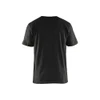 BLAKLADER 3625 T-Shirt Black (Men) in Lightweight Cotton Single Jersey – front view; Features 100% cotton