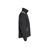 BLAKLADER 4447 Flame Resistant Softshell Jacket Black (Men) in Flame Resistant 3-Layer Softshell – side view; Features 3-layer softshell; Inherent flame resistant; Arc rating APC 2; Wind- and waterproof material
