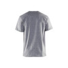 BLAKLADER 3625 T-Shirt Grey Melange in Cotton Viscose Single Jersey 150 gsm – front view