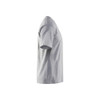 BLAKLADER 3625 T-Shirt Grey Melange in Cotton Viscose Single Jersey 150 gsm – side view