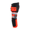 BLAKLADER 1123 High Vis Pirate Trousers Hi-Vis Red / Black in Polyester with Holster Pockets and Kneepad Pockets – alternate side view; Holster Pockets true