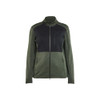 BLAKLADER 3549 Shirt Autumn Green / Black (Women) in Polyester Fleece – product display image
