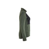 BLAKLADER 3549 Shirt Autumn Green / Black (Women) in Polyester Fleece – side view