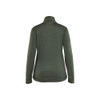 BLAKLADER 3549 Shirt Autumn Green / Black (Women) in Polyester Fleece – front view; Features Soft, brushed inner; Reflective details
